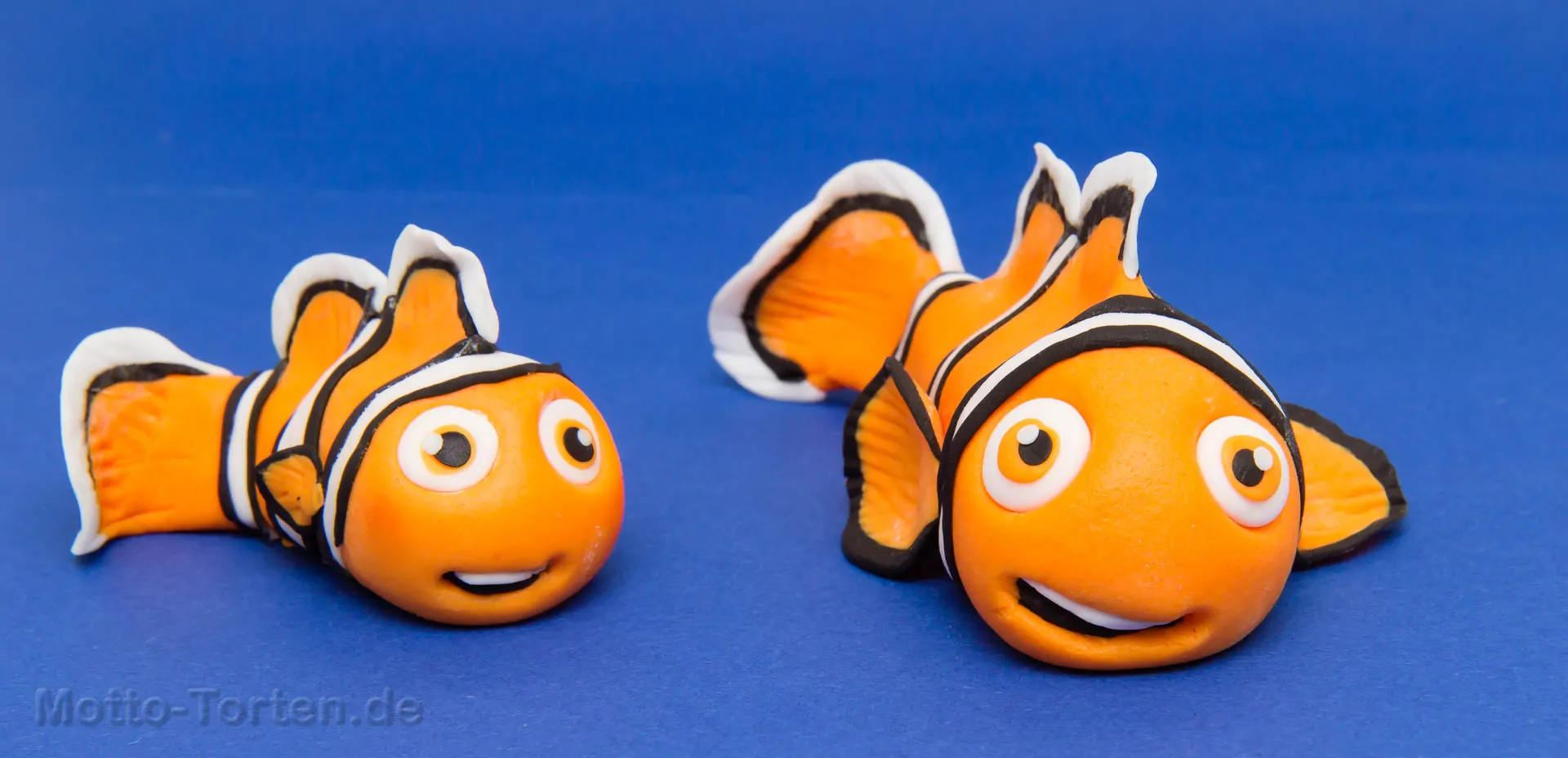 Handmodellierte Fisch-Figur aus Fondant