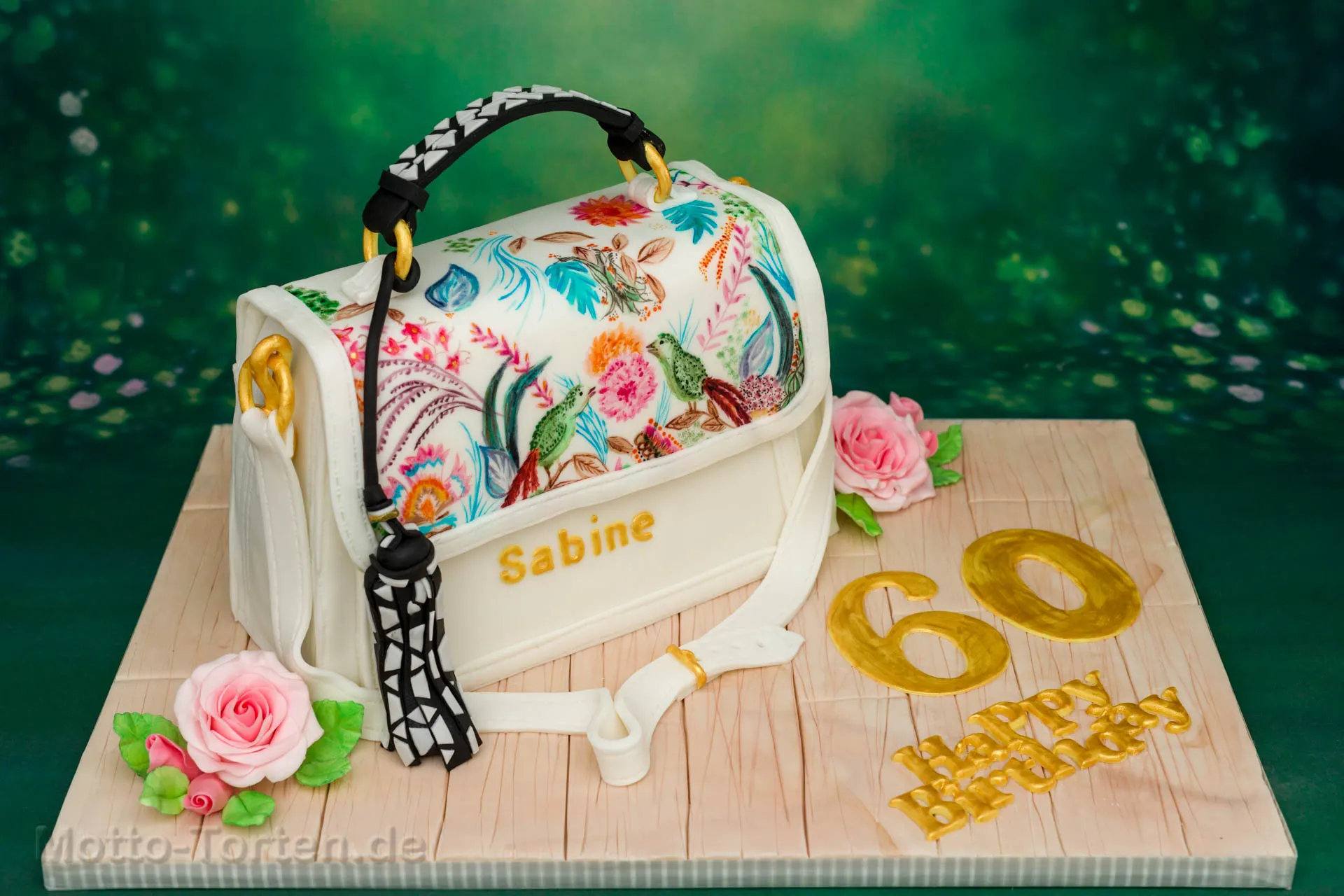 3D-Torte in Form einer Handtasche