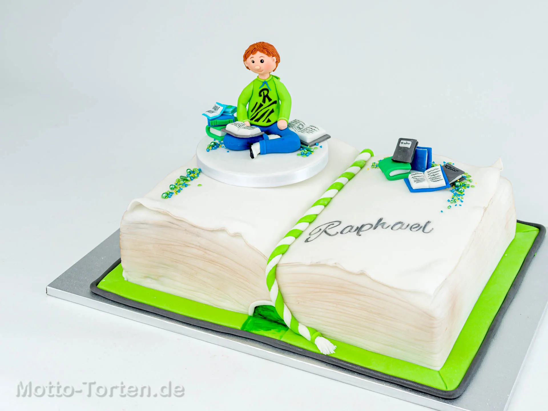 Konfirmationstorte mit Schriftzug