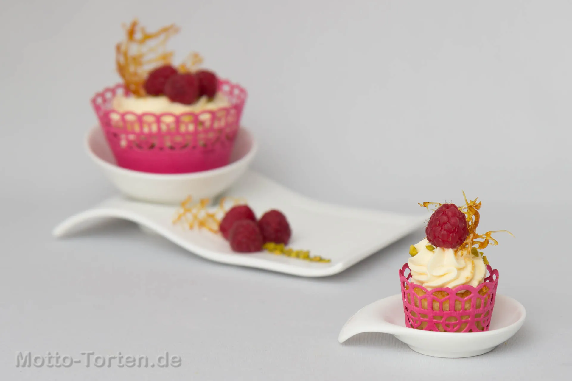 Himbeer Mandel Mascarpone Cupcakes -glutenfrei-