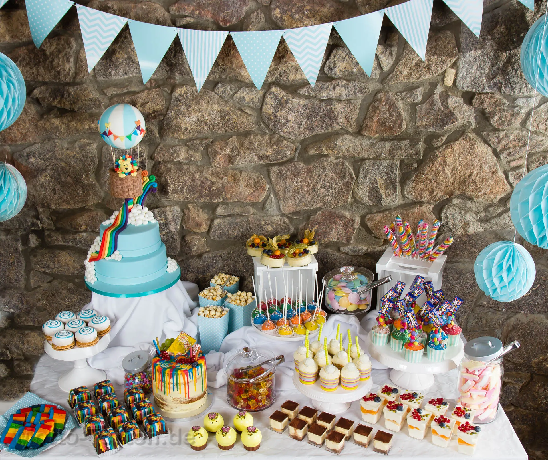 Der ganze Sweet Table