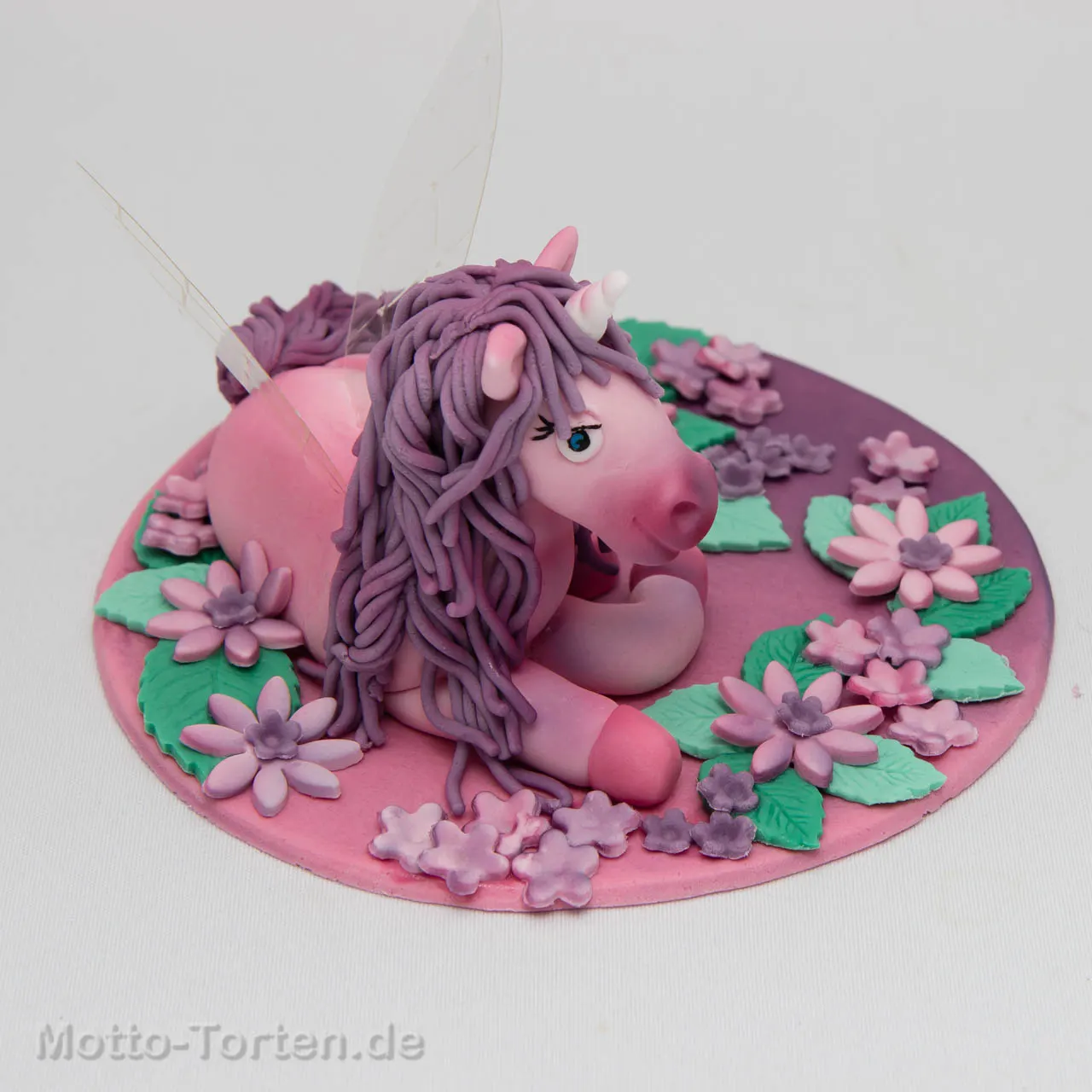 Einhorn aus Fondant