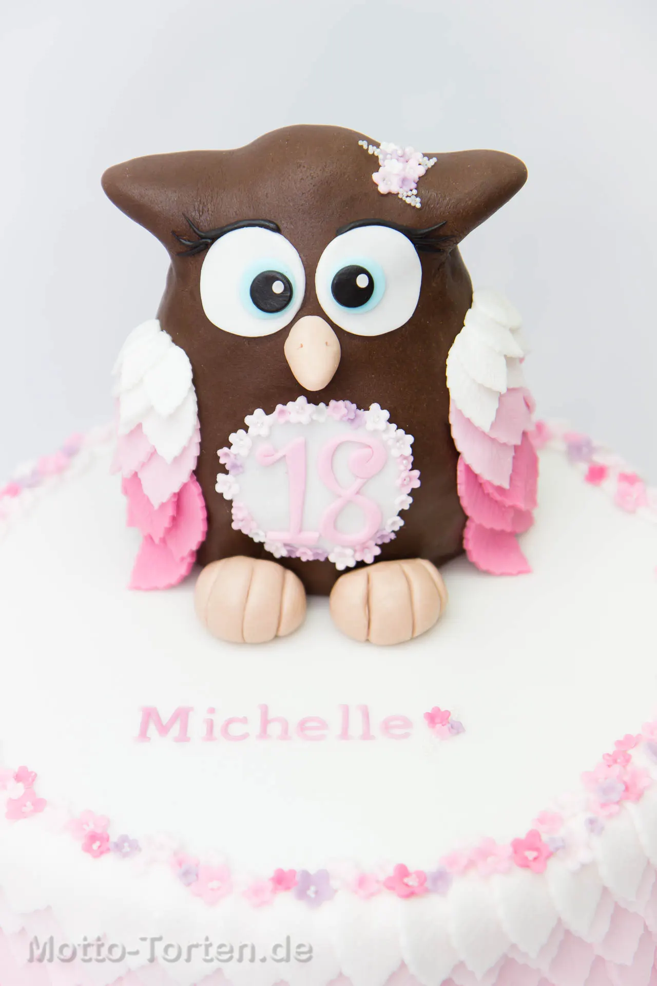 Geburtstagstorte mit Fondantfigur