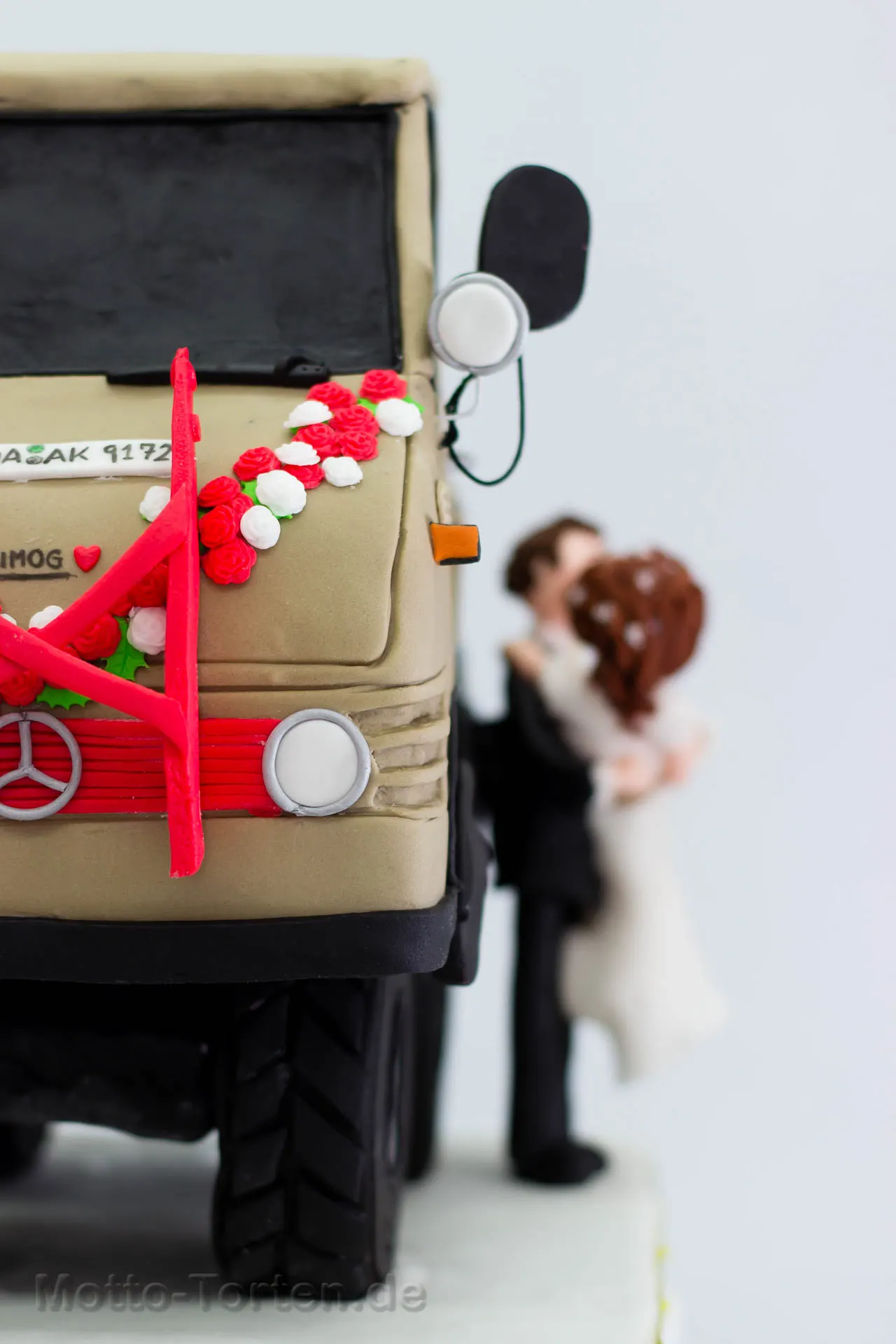 Modernen Hochzeitstorte