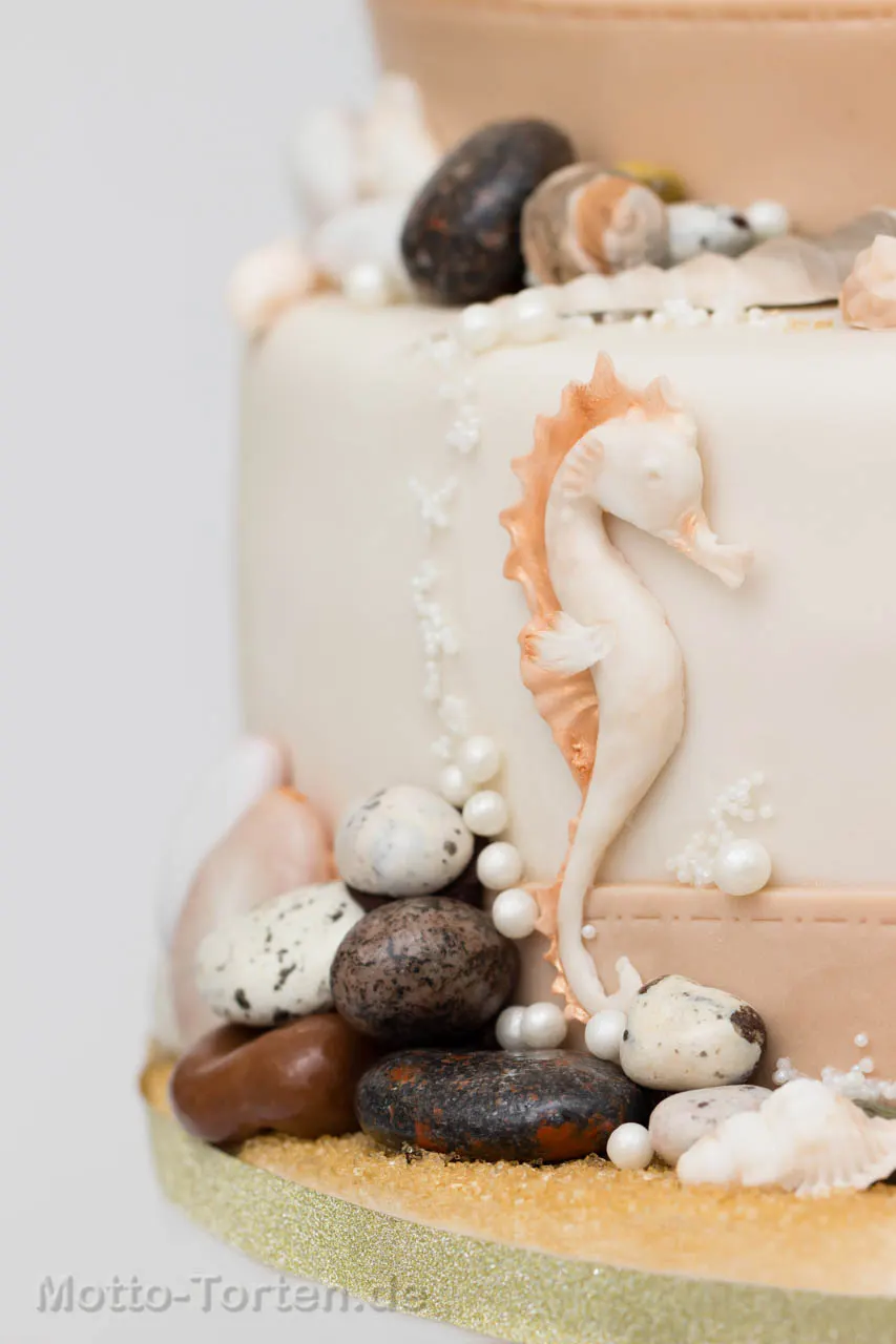 Hochzeitstorte Erdtöne