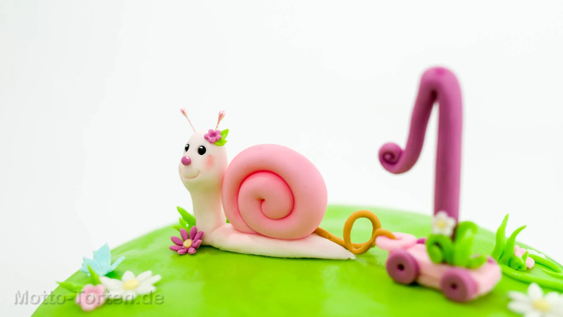 1. Geburtstag Torte Blumenwiese