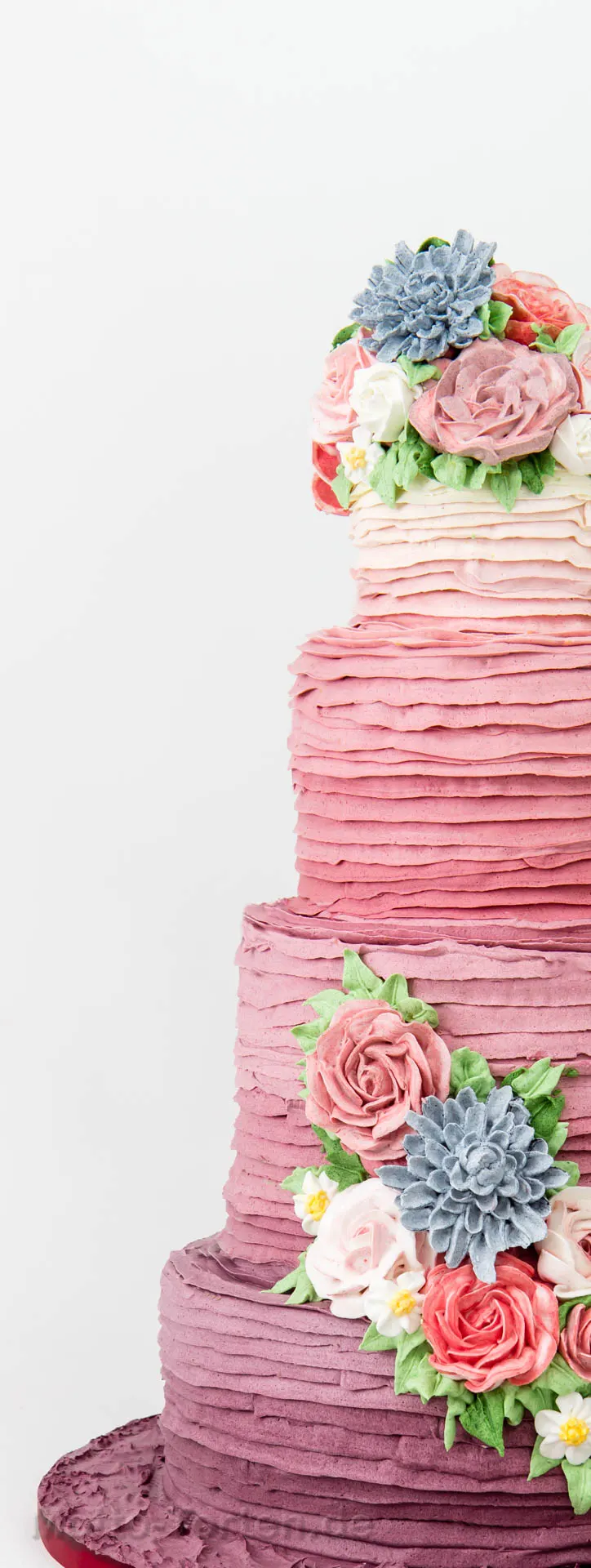 Hochzeitstorte ohne Fondant