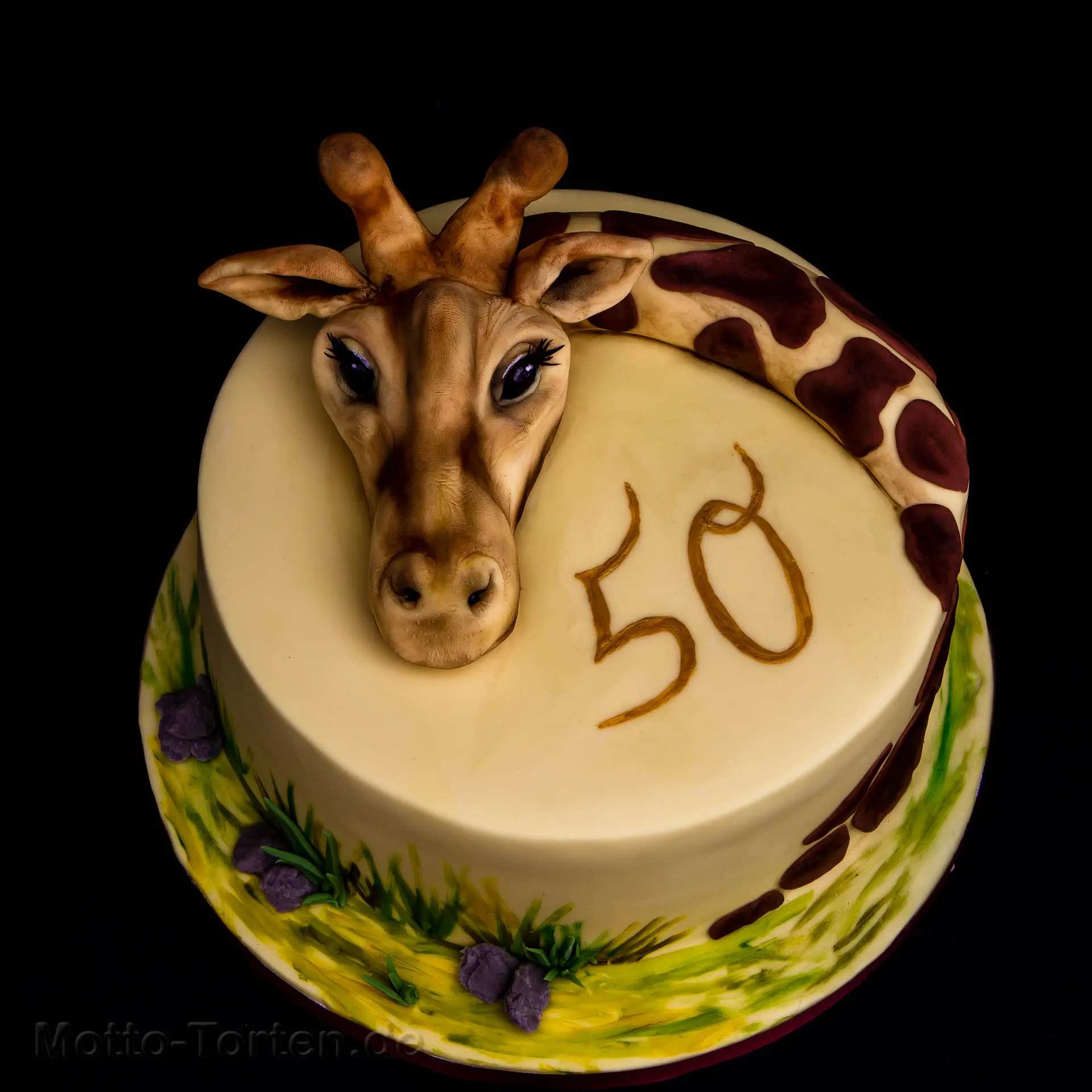 Giraffenkuchen zum Geburtstag