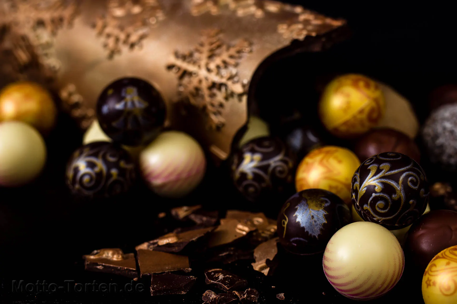 selbst gemachte Pralinen