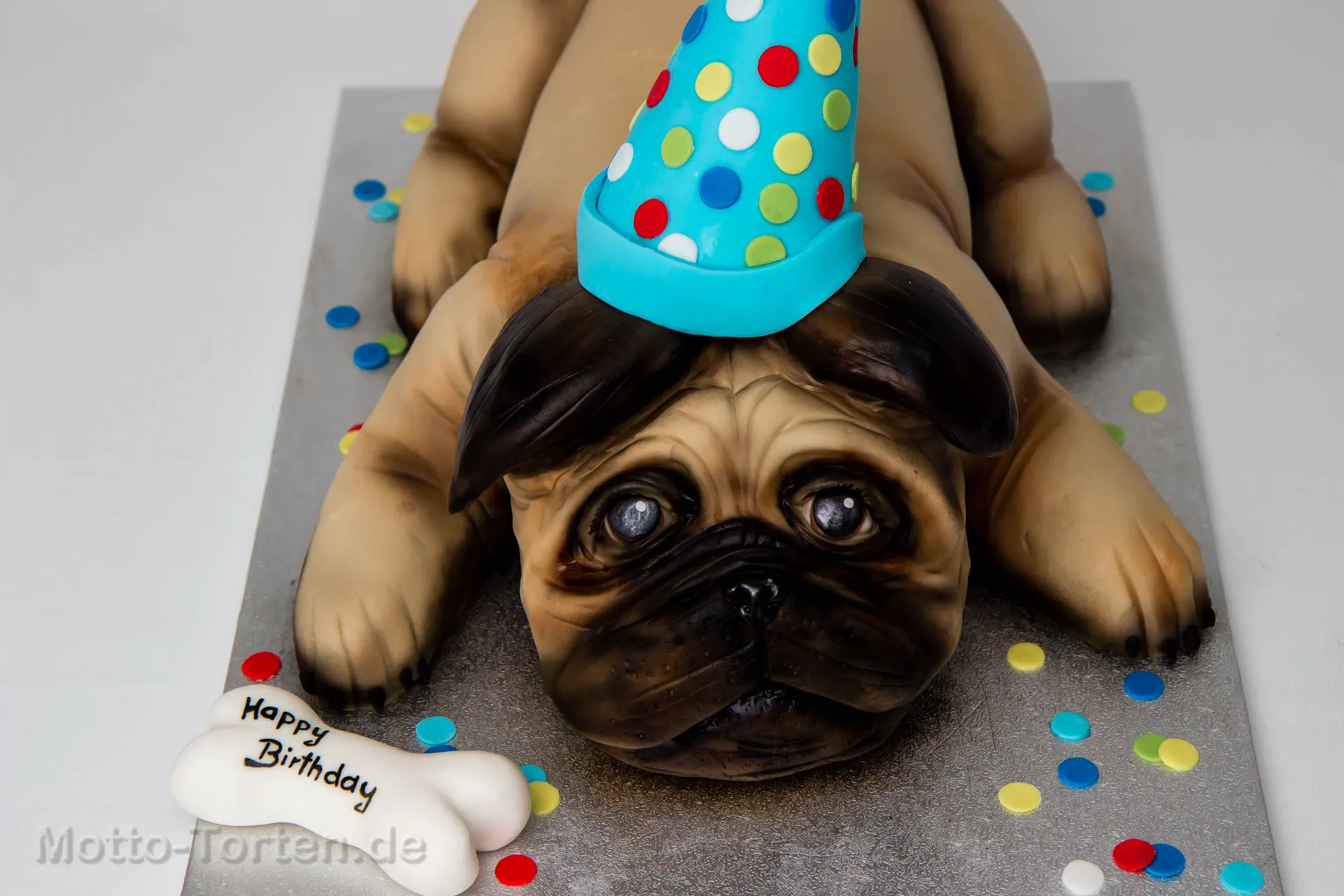 3D Torte Hund