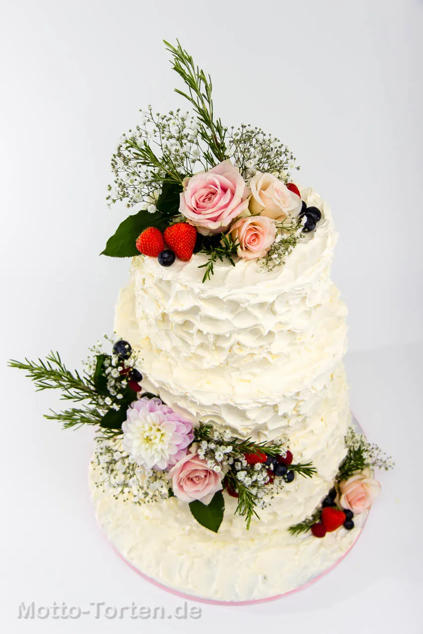 Vintage Hochzeitstorte