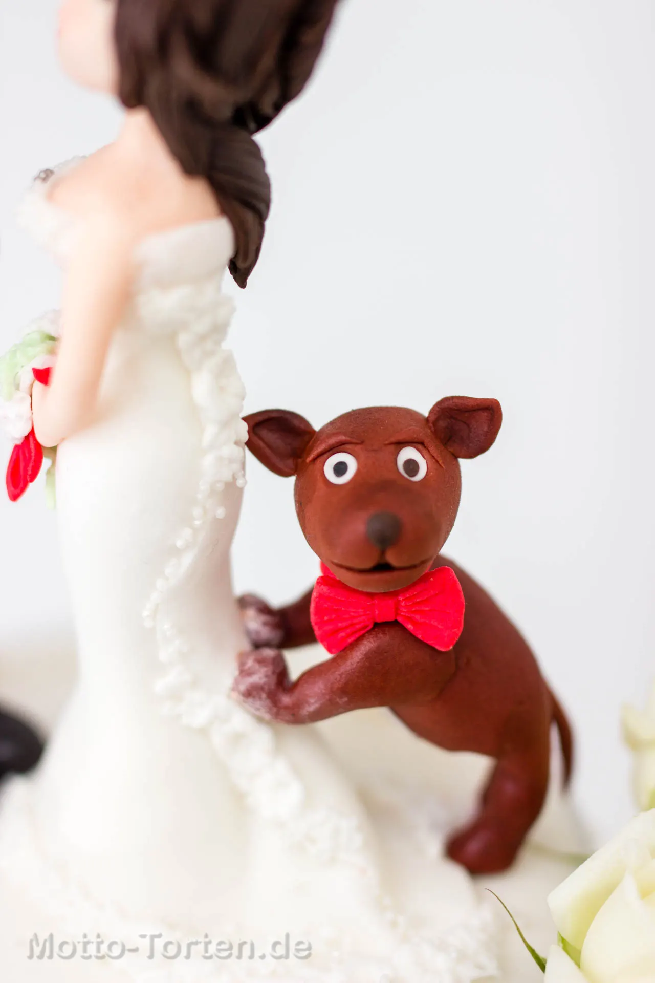 Hund aus Fondant