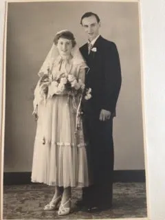 Brautpaarvorlage zur Diamantenen Hochzeit
