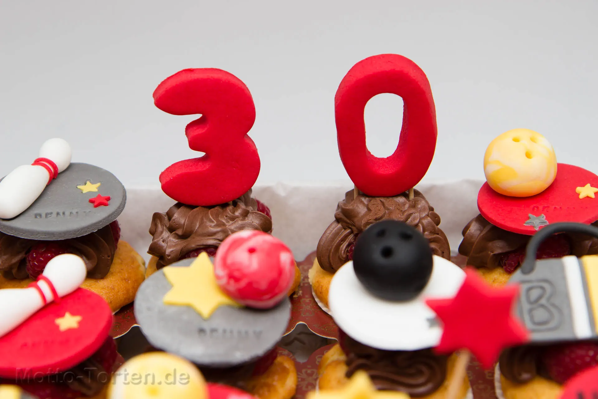 Party Cupcakes 30. Geburtstag