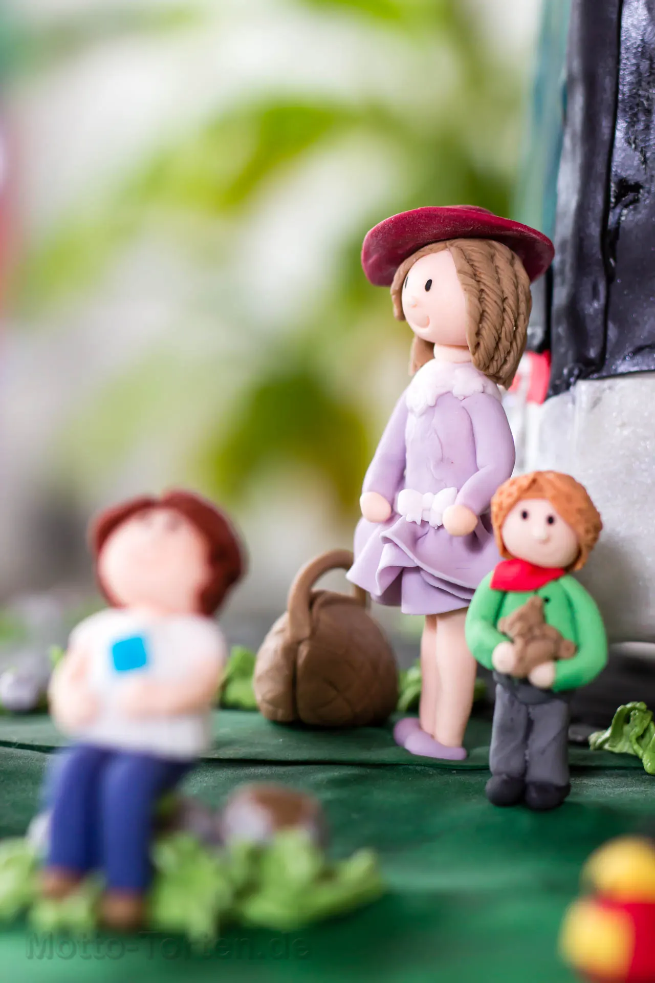 Detalreiche Fondantfguren