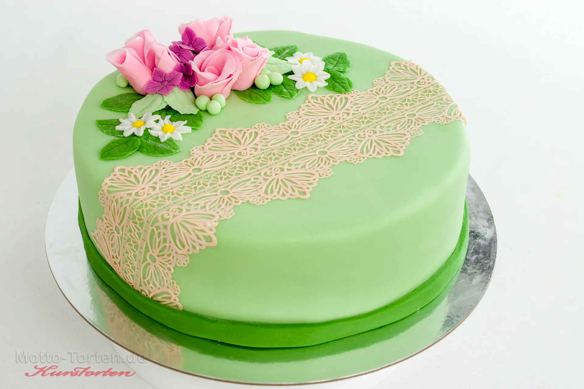 Fondanttorten Basiskurs – Kursarbeit 6