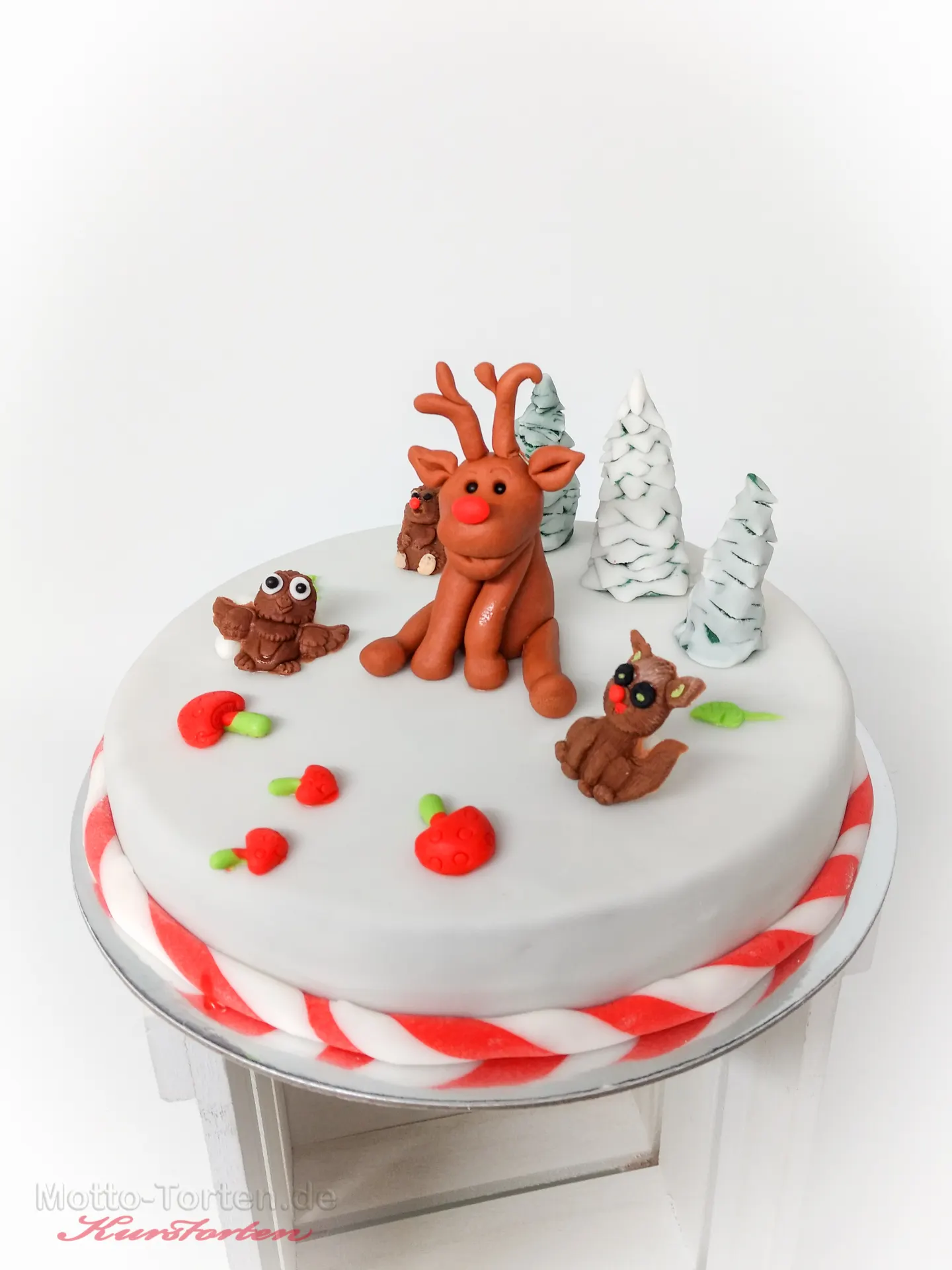 Fondanttorten Basiskurs – Kursarbeit 12