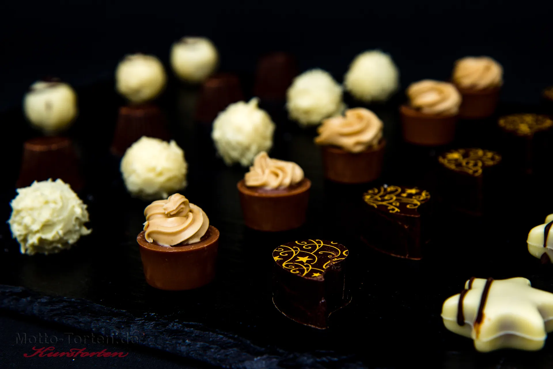 Pralinen Basiskurs – Kursarbeit 9
